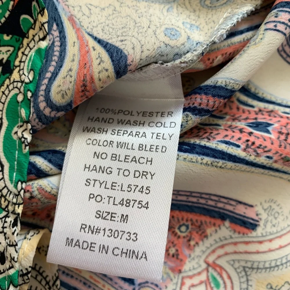 Umgee Mulit Color/Pattern Tunic/Dress - Picture 8 of 14
